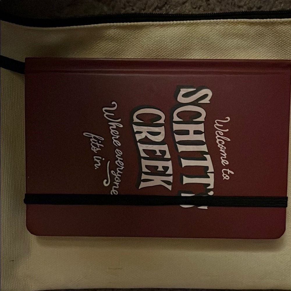 Schitt's Creek Red Journal